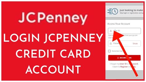 To access your account, click on the<b> "JCPenney Login"</b> button at the top right corner of the web page. . Jcpenney login